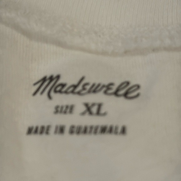 Madewell NWT cotton slub short sleeve crew neck tee shirt - Picture 6 of 9
